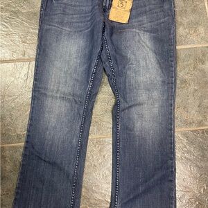 Flypaper Men's Straight Jeans - Dark Blue